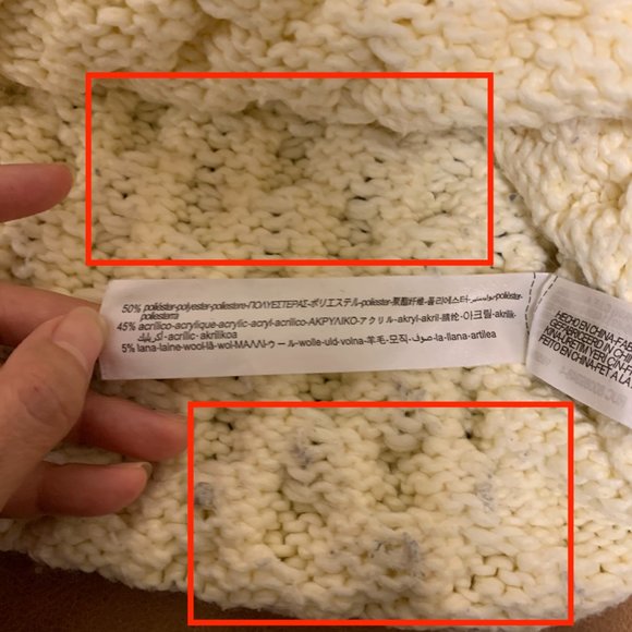 BLOGGER FAV ZARA Chunky Cable Knit Cropped Cardigan 3653/027, Yellow, Size S - Picture 4 of 8